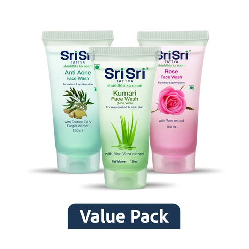 Sri sri tattva Face Wash Trio